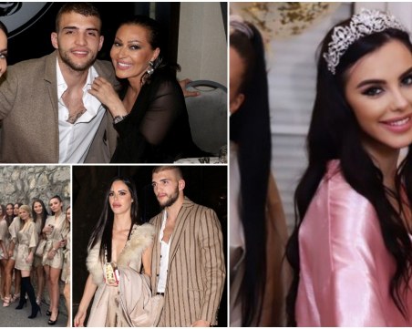 Синът на Цеца и красивата Богдана вдигат пищна сватба с 500 гости този месец