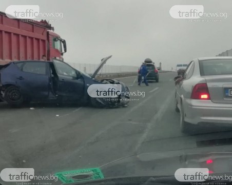 Катастрофа затвори Северната тангента