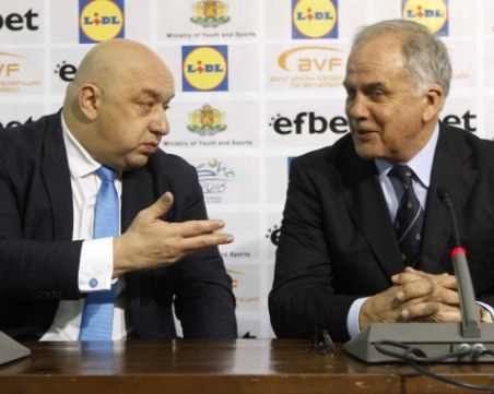 Красен Кралев: Няма да допуснем натиск във волейбола