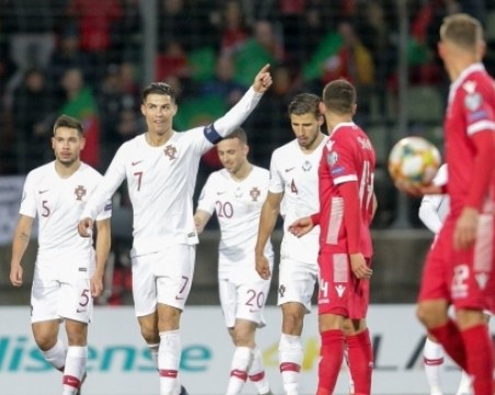 Роналдо подпечата визата на Португалия за Евро 2020, всички резултати