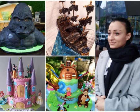 Пловдивчанка майстори скулптури от захарно тесто