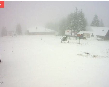 Пампорово побеля! Сняг заваля и на други места в Родопите