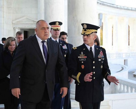 Борисов горд, че многозвездни US генерали са тренирали в Ново село