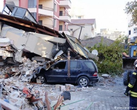 Нов трус паникьоса Албания, 5,3 по Рихтер разлюля Дуръс