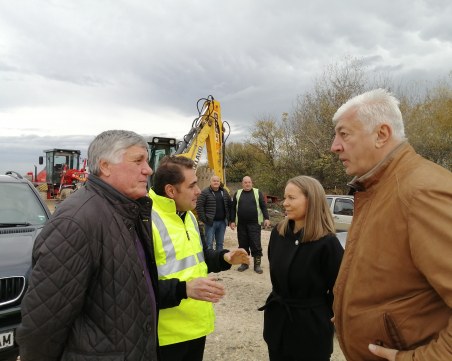 Новото кръгово на пътя Пловдив-Асеновград готово до 3 месеца