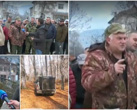 Ловци се събраха на протест! Представител на частното стопанство твърди, че всичко е законно