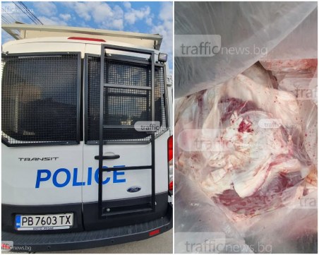 Преди Коледа! Откриха близо тон месо без документи в магазин в Кричим