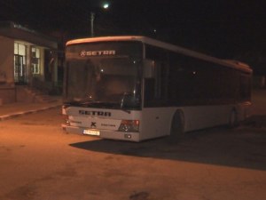 Автобус се запали в движение край Казанлък