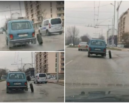 Как е възможно това?  Джип изуми пловдивчани