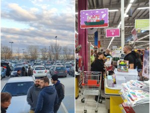 Коледната истерия започна! В Джъмбо - като на фронта