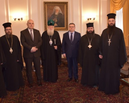 Патриархът благослови Иван Гешев за успешен мандат