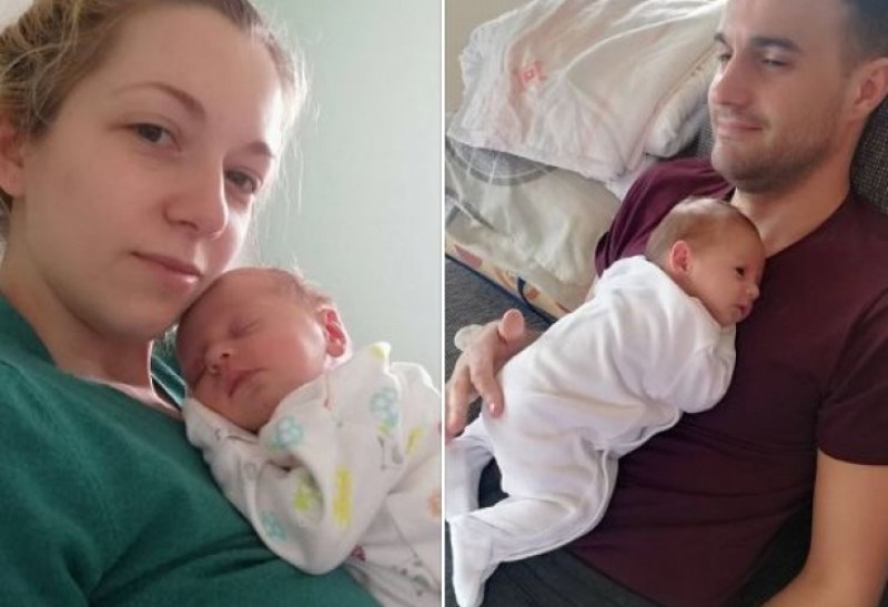 След продължително лечение: Бебе Калина отново е в прегръдките на близките си