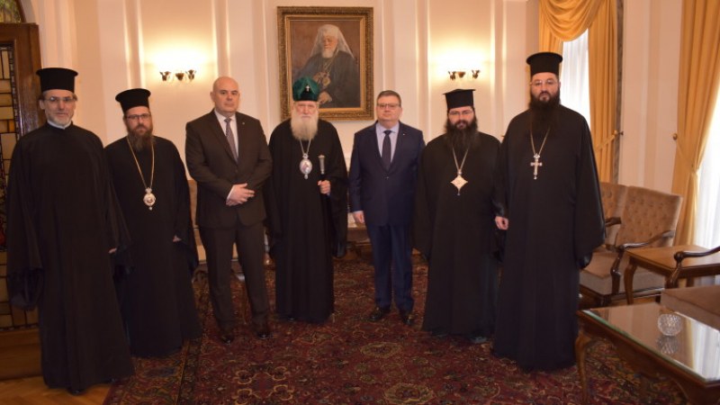 Патриархът благослови Иван Гешев за успешен мандат