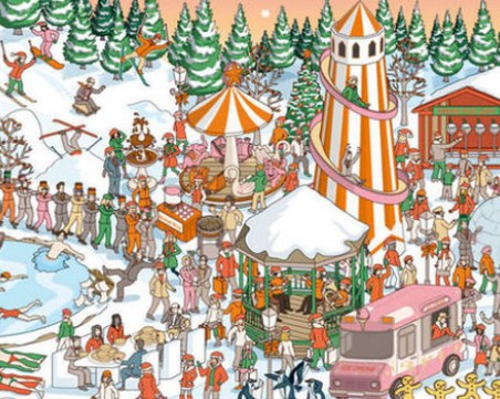 Празнична загадка! Къде е Дядо Коледа?