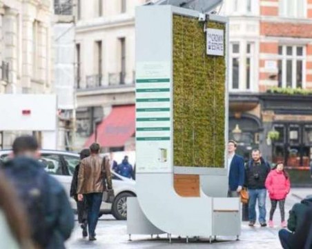 Специални пейки пречистват въздуха по-добре от дървета