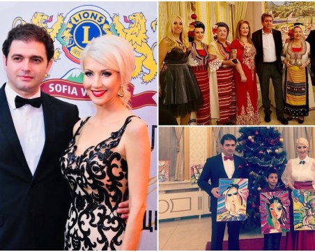 Кметът на Стрелча и съпругата му със сърцата кауза и бляскав звезден бал