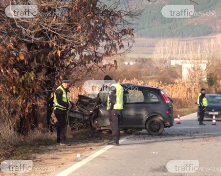 Силно приклещен е открит мъжът, загинал в катастрофата край Пловдив