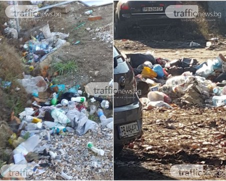 Купища боклуци и смрад се носят край пловдивска болница