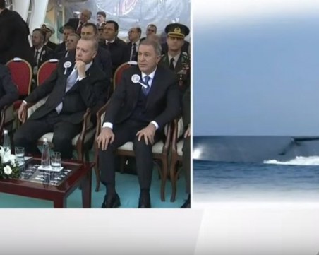 Спуснаха на вода първата турска подводница, тип 214 TN