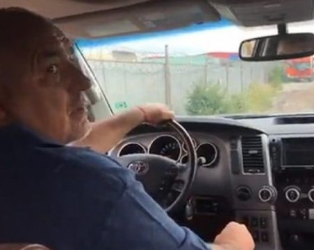 Бойко Борисов инспектира пътя Кричим - Михалково