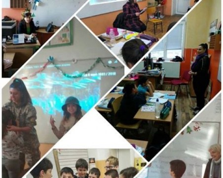 Родители влязоха в час, разказват на децата в Белозем за професиите си