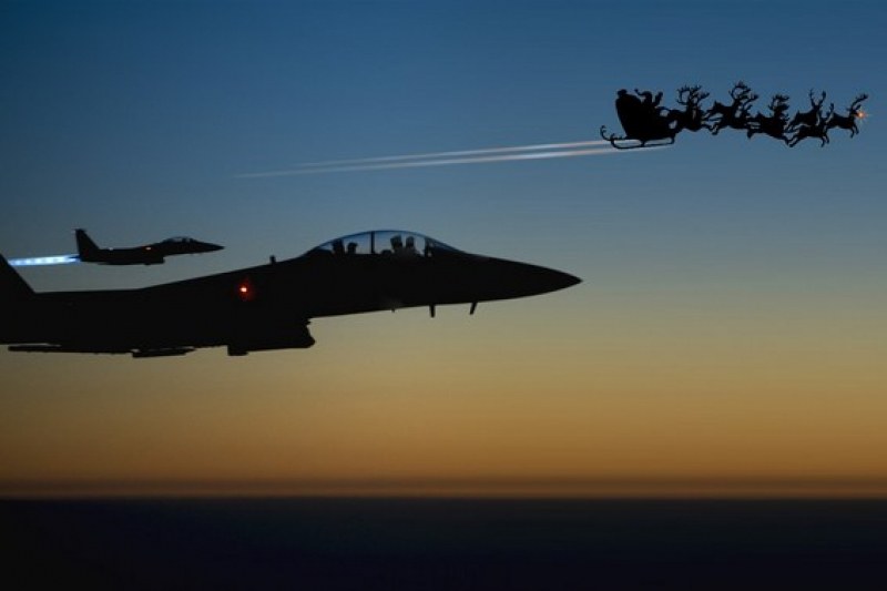 Военното командване на САЩ следи Дядо Коледа