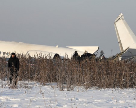 Няма пострадали българи при авиокатастрофата в Казахстан