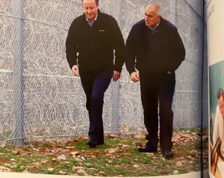 Дейвид Камерън помести Бойко Борисов в автобиографията си