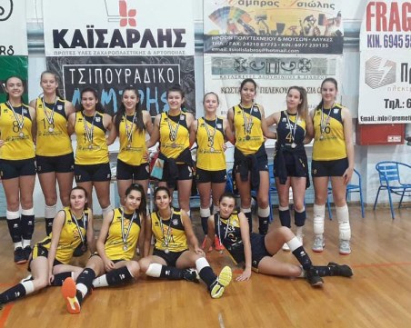 Девойките на Марица втори на турнир в Гърция