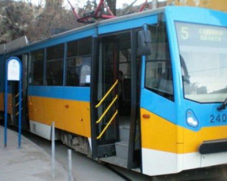 Катастрофа промени маршрутите на трамваи в София