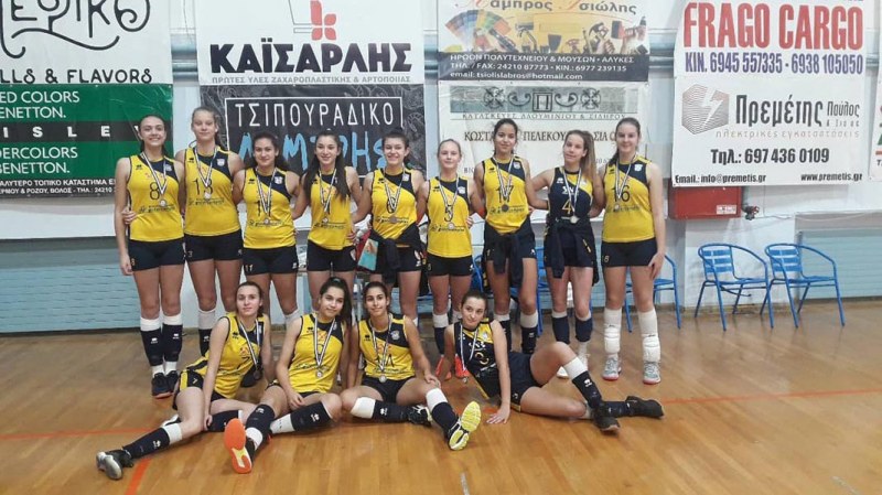 Девойките на Марица втори на турнир в Гърция