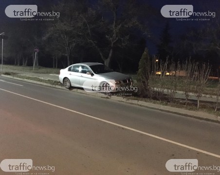 Шофьор помете храсти до пловдивски мол