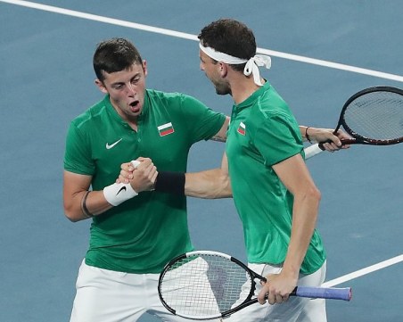 Алекс Лазаров избухна в тандем с Григор Димитров и подчини Великобритания!