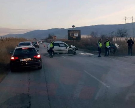 Меле между три коли блокира Околовръстното на Пловдив, има пострадали