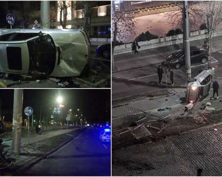 Тежка катастрофа събуди центъра на София