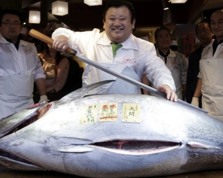 Продадоха риба тон за 1,8 млн. долара