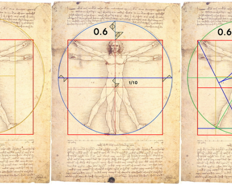 Витрувианският човек на Леонардо крие тайния алгоритъм, използван в изкуството
