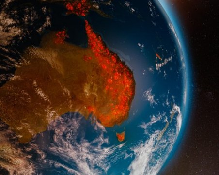 Димът от пожарите в Австралия стигна до Чили и Аржентина