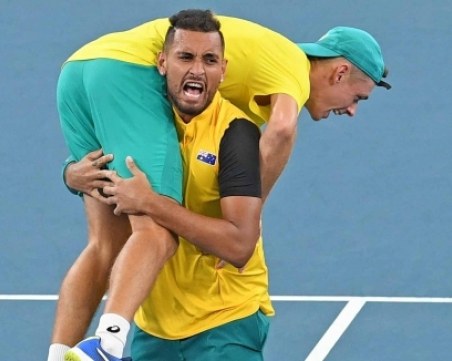 Австралия на полуфинал на ATP Cup след невероятна драма