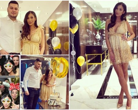 Със златно парти, Василена Гавраилова посрещна своя 30-ти юбилей