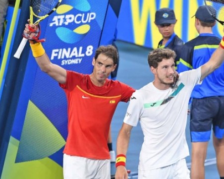 След Гришо, Гофен би и Надал, но Испания е на полуфинал