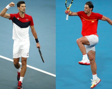 Класика! Надал срещу Джокович на финала на ATP Cup