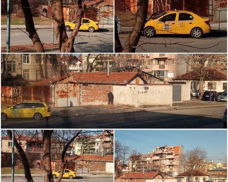 Без срам! Таксиметрови шофьори превърнаха пловдивско кръстовище в обществена тоалетна