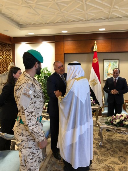 Борисов на среща с престолонаследника на Абу Даби