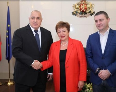 Борисов похвали българската икономика пред Кристалина Георгиева