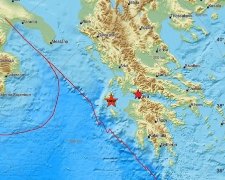 Второ земетресение в Гърция, на 100 км от епицентъра на първото