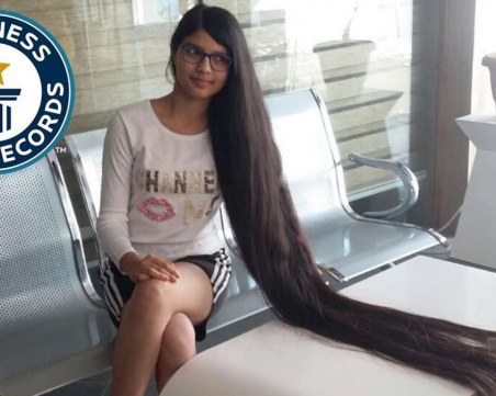 Индийската Рапунцел държи рекорда за най-дългата коса в света