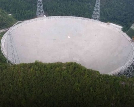 Китай пусна най-големия телескоп в света