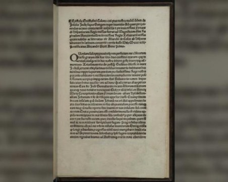 ФБР откри откраднато копие на писмо на Христофор Колумб