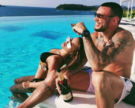 Официално: Гери-Никол и Дани Илиев обявиха връзката си с бутилка шампанско